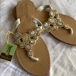 Mystique jeweled sandals